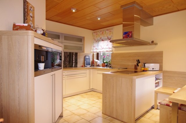 Eiche Küche Weiß Holz Modern