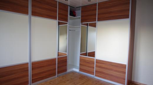 Alu-Gleittürsystem Ecklösung