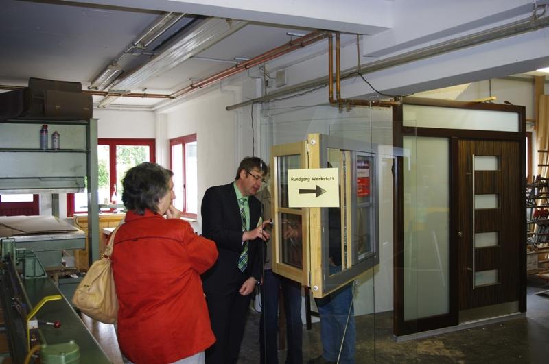 Firmenjubiläum 2013: Rundgang in der Werkstatt