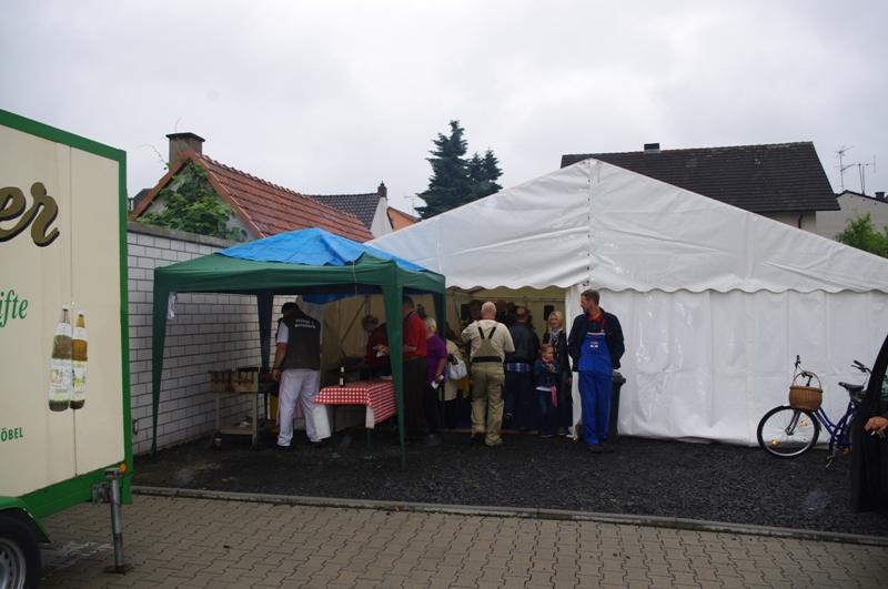 Firmenjubiläum 2013: Essens- und Getränkestand